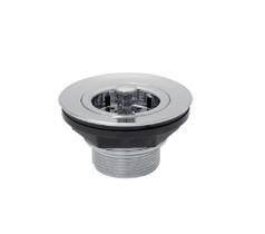 Válvula para pia americana cromada 3.1/2” 5 unidades - Produto Nacional