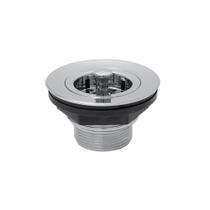 Válvula Para Pia Americana Cromada 3.1/2" Com Cesto - Rebouças Válvula Para Pia Americana Cromada 3.1/2" Com Cesto - Rebouças