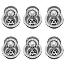 Válvula para Pia Kit 6 Aço Inox 3.1/2 G01 Cromado - Mpozenato Válvula para Pia Kit 6 Aço Inox 3.1/2 G01 Cromado - Mpozenato