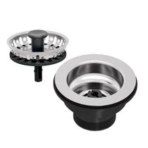 Válvula para Pias Cubas e Tanques Aço Inox 3 1/2" - Tramontina 94510/012 Válvula para Pias Cubas e Tanques Aço Inox 3 1/2" - Tramontina 94510/012
