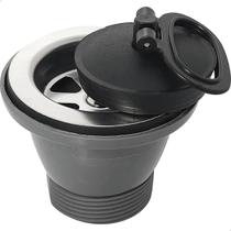 Valvula Para Tanque De Inox 3 Polegadas Com Tampa Ralo Escoamento 70mm Lavanderia Ralo Inox Abs Valvula 3pol