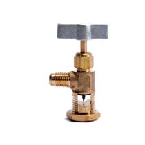 Válvula Perfuradora de Tubos Hulter 1/8" á 5/16" com Manopla HT5341F