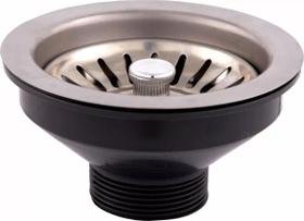 Válvula Pia Americana Aço Inox 4' 1/2