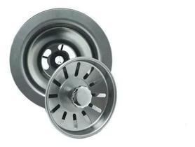 Válvula Pia Americana Cozinha Escoamento 3 1/2 Aço Inox - GH Válvula Pia Americana Cozinha Escoamento 3 1/2 Aço Inox - GH