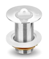 Válvula Pia Banheiro Lavatório Escoamento 7/8" S/ Ladrão Metal Válvula Pia Banheiro Lavatório Escoamento 7/8" S/ Ladrão Metal