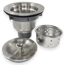 Valvula Pia Cozinha 4 1/2 Aço Inox Com Cesto Higiênico Removível Basket Escoamento Cuba Estilo Fazenda Farm Sink Farmhome Ralo Inox Escovado Fosco Valvula Pia Cozinha 4 1/2 Aço Inox Com Cesto Higiênico Removível Basket Escoamento Cuba Estilo Fazenda Farm Sink Farmhome Ralo Inox Escovado Fosco