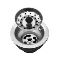 Válvula Pia Cozinha Americana Escoamento 3.1/2" Aço Inox