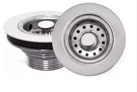 Válvula Pia Cozinha Americana Escoamento Metal Cromado 3.1/2 VA004 Válvula Pia Cozinha Americana Escoamento Metal Cromado 3.1/2 VA004