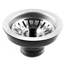 Válvula Pia Inox para cozinha cuba 4.1/2 pino Preto Padova