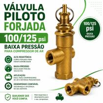 Válvula Piloto Baixa Pressão Para Compressor de Ar 100/125 psi