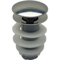 Valvula Plast Lavat S/L Click Cromado Luconi Valvula Plast Lavat S/L Click Cromado Luconi