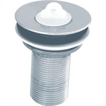 Valvula Plast Lavat S/Ladrao Cromado Luconi - Kit C/25 Unidades Valvula Plast Lavat S/Ladrao Cromado Luconi - Kit C/25 Unidades