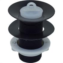 Valvula Plast Lavat S/Ladrao Preto Luconi - Kit C/25 Unidades