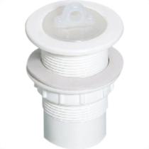 Valvula Plast Tanque Luconi 1.1/2 Branco - Kit C/25 Unidades Valvula Plast Tanque Luconi 1.1/2 Branco - Kit C/25 Unidades