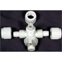 Válvula Plástica de 3 Vías Flair-It 16910 Tamanho 1,3 cm
