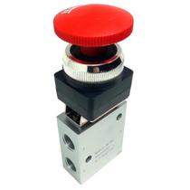 Válvula Pneumática JM-06 Rosca 1/4 3/2 Vias