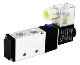 Válvula Pneumática Modelo 4V410-15 5/2 Vias 1/2 220V