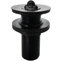 Valvula Preta 7/8 Inox Banheiro Ralo Lavatorio Pia Louça Cuba preto