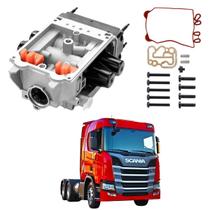 Válvula Proteção Scania Série 5 6 (4 circuito / 6 vias) - Sem ECU / Sistema WABCO Válvula Proteção Scania Série 5 6 (4 circuito / 6 vias) - Sem ECU / Sistema WABCO