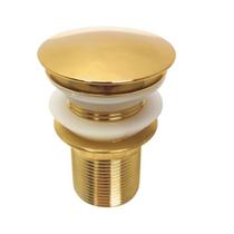 Válvula ralo 1 1/4 gold inox click up luxo inteligente cuba Válvula ralo 1 1/4 gold inox click up luxo inteligente cuba