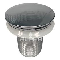 Válvula Ralo Click Cromada Pia Lavatório Tanque Cuba ABS Válvula Ralo Click Cromada Pia Lavatório Tanque Cuba ABS