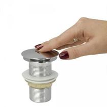 Válvula Ralo Click Para Banheiro Lavatório 7/8 Metal Cromado Válvula Ralo Click Para Banheiro Lavatório 7/8 Metal Cromado