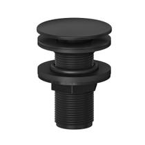 Valvula Ralo Click Preto Fosco Lavatório Cuba 100% Metal 7/8