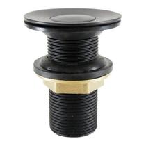 Valvula Ralo Click Preto Fosco Pia Lavatório Cuba Metal 7/8