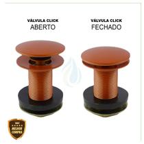 Valvula Ralo Click Up Inteligente Em Metal Inox Para Banheiro Pia Cuba Cód. 7713