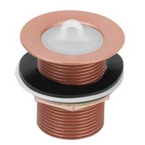 Válvula/Ralo Tanque Pia E Cuba Metal Rose 1.1/4''