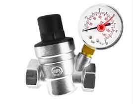 Valvula redutora de pressao 3/4 com manometro Valvula redutora de pressao 3/4 com manometro