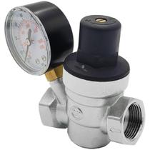 Válvula Redutora De Pressão 3/4''x3/4" BSB Com Manômetro FxF Druck Válvula Redutora De Pressão 3/4''x3/4" BSB Com Manômetro FxF Druck