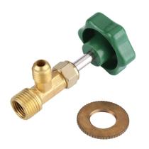 Valvula registro 1/4" para lata fluido refrigerante 80150.057