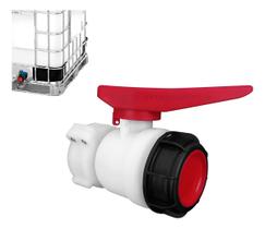 Válvula Registro Esfera 60x60mm Para Container Ibc 1000l