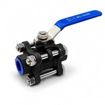 Válvula Registro Esfera Tripartida Rosca DN15 12 BSP WCB Válvula Registro Esfera Tripartida Rosca DN15 12 BSP WCB