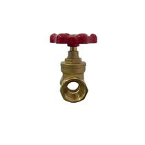 Válvula Registro Gaveta Fxf 1/2 Para Água Em Latão Valogin