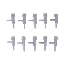 Válvula Reguladora De Ar Ajustável Para Aquário 10pcs Divisor De Tubo De Fluxo De Bomba De Oxigênio