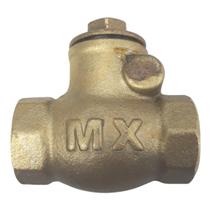 Valvula Retenção D Água 1 1/2 Horizontal Meio Tubo Cano