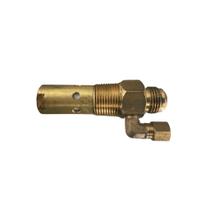 Válvula Retenção De Ar Em Latão Rosca 3/4 Saída Macho 5/8 Para Compressor De Ar Schulz - 60281011/AT