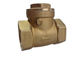 Valvula retenção horizontal 1 latão