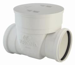 Válvula Retenção Horizontal Pvc Esgoto DN 100mm Krona