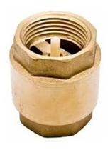 Válvula Retenção Vertical Seg Latão F-F Bsp Ved. Nbr 1 Válvula Retenção Vertical Seg Latão F-F Bsp Ved. Nbr 1