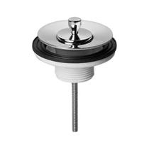 Válvula saída água universal cromada com tampa metal - docol Válvula saída água universal cromada com tampa metal - docol