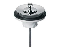 Válvula Saída de Água Universal Lavatório com Tampa Metálica Luxo - CHROME Docol
