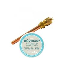 Válvula Schrader com Tubo de Cobre 1/4" - Carga de Gás para Refrigeração - Código 100262887
