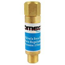 Válvula seca corta fogo para regulador de oxigênio - ômega 02090910001 Válvula seca corta fogo para regulador de oxigênio - ômega 02090910001