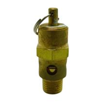Válvula Seguranca Em Latão 1/4" Asme Ajustada P/ Pressão 185 Psig Vazão 166 Scfm Uso Em Compressor De Ar - At Válvula Seguranca Em Latão 1/4" Asme Ajustada P/ Pressão 185 Psig Vazão 166 Scfm Uso Em Compressor De Ar - At