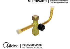 Valvula Serviço Ar-Split 3/8 - 07404047 Midea