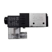 Valvula Simples Retorno Mola 3V210-08 3/2 Vias Rosca 1/4 Bobina 220Vac