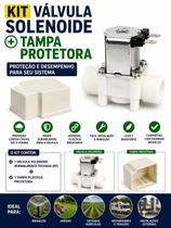 Válvula Solenóide c/ Tampa Normal Fechado - Válvula Solenóide c/ Tampa Normal Fechado -